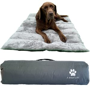 WOOF LIFE Large Portable Travel Dog Bed