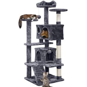 Yaheetech Multilevel Cat Tree Tower