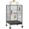 Yaheetech Open-Top Parrot Cage with Stand