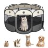 Youyijia Portable Pet Playpen for Indoor Outdoor
