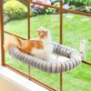 Zakkart SnugCloud Large Cat Window Perch