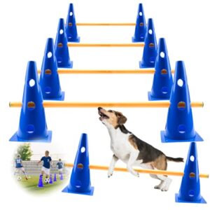 Zazafolora Adjustable Dog Agility Equipment Set
