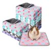 12-Pack Guinea Pig Fleece Bedding Mats