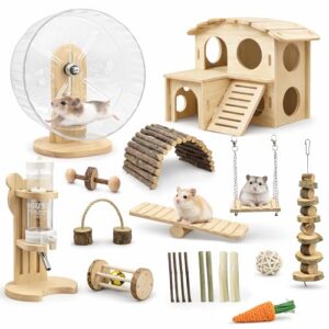 20-Piece Hamster Accessories Set