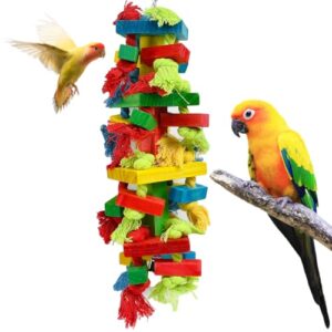 Colorful Chewing Toys for Parrots