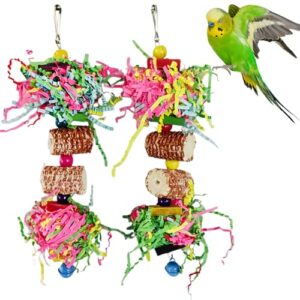 Colorful Chewing Toys for Small Birds