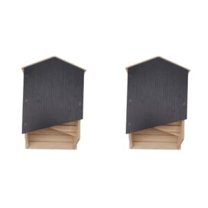 Double Chamber Wooden Bat House Kit
