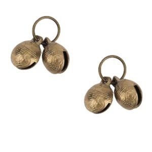 Febbya Antique Copper Pet Training Bells