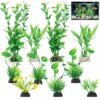 10-Piece Artificial Aquarium Plant Set