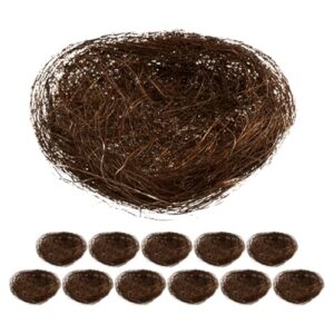 12Pcs Mini Simulated Bird Nests