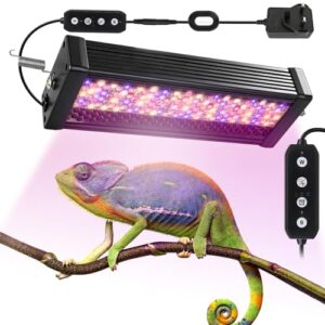24W UVB Light for Reptiles with Timer