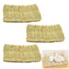 3-Piece Rabbit Grass Bedding Mat Set