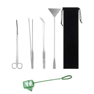 4-in-1 Stainless Steel Aquarium Tool Set