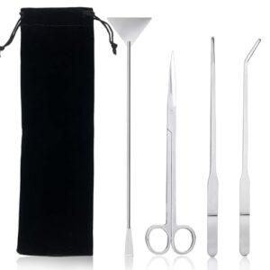 4-in-1 Stainless Steel Aquascaping Tool Set