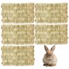 5-Pack Rabbit Hay Mats for Small Pets