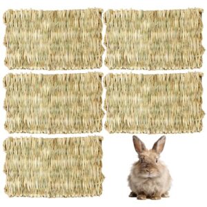 5-Pack Rabbit Hay Mats for Small Pets