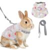 Adjustable Rabbit Harness and Leash Set