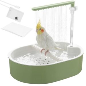 Automatic Bird Shower Bath with Water Flow Control