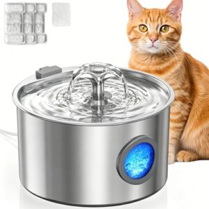 Automatic Stainless Steel Cat Water Fountain