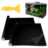 Black PVC Aquarium Background 40x200cm