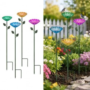 Colorful Bee Watering Station for Gardens