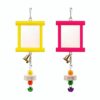 Colorful Chicken Mirror Swing Toys Set