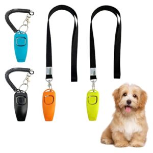 Dual-Function Dog Training Clicker and Whistle
