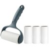 Ergonomic Lint Roller with Refill Rolls