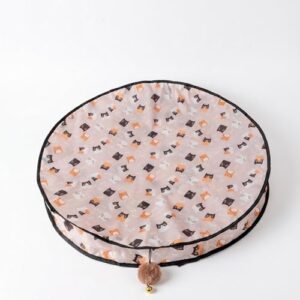 Interactive Cat Toy Mat with Moving Ball