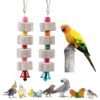 Interactive Parrot Chewing Toys with Bell
