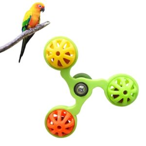 Interactive Rotating Bird Cage Toy