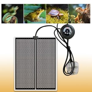 Jonuin Reptile Heat Mat with Adjustable Timer