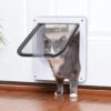 Microchip Cat Flap with 4-Way Lock