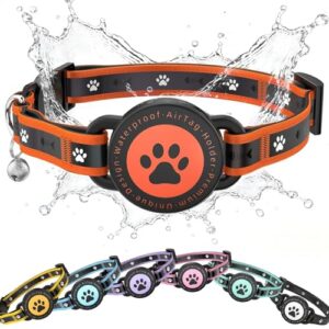 Reflective Airtag Cat Collar with Breakaway