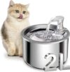 Stainless Steel Cat Water Fountain