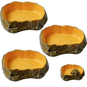 Versatile Reptile Water and Feeding Bowl Set