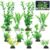 Aoote Plastic Aquarium Plants For Fish 10 Pack