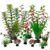Artificial Aquarium Plants 11 Piece Set