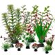 Artificial Aquarium Plants 11 Piece Set