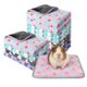 Hocklliy Fleece Guinea Pig Cage Liner 12 Pack