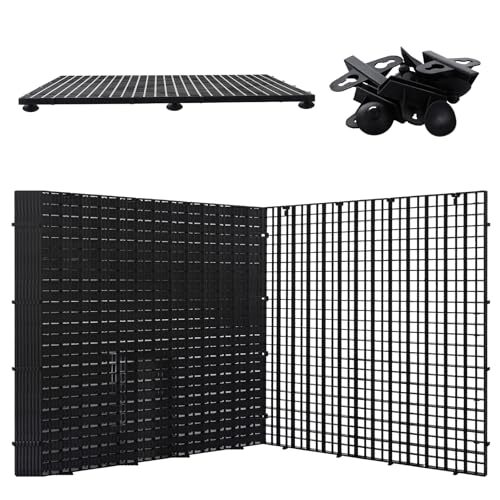 12 Pack Breeding Aquarium Dividers 30 x 30 Cm Black