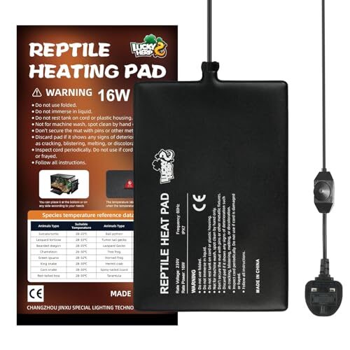 Lucky Herp Adjustable Reptile Heating Mat