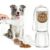 Dog Water Bottle with Food Container