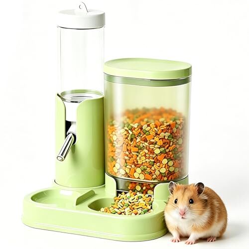 Automatic Small Animal Feeder for Hamsters