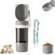 Dog Feeder Bottle with Bowl for Puppies