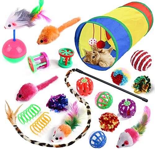 20-Piece Interactive Cat Toy Set for Kittens