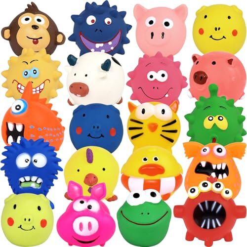 Msyu Dog Squeak Toy for Small and Medium Dogs