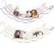 2 Pack Hanging Rope Net for Small Animals