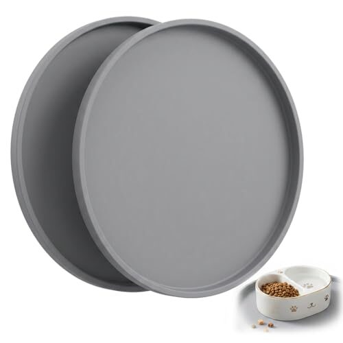 Pet Feeding Mat Set for Dogs and Cats