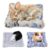 Chausa Plush Guinea Pig Bed for Small Animals